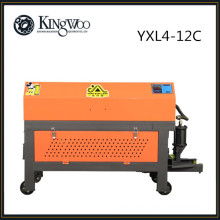 YXL4-12C barra de enderezar el corrugado CNC completamente automático, máquina de enderezamiento hidráulico